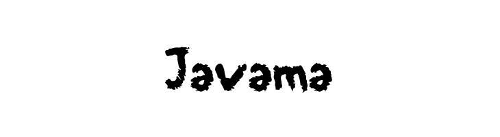 Javama  नि: शुल्क फ़ॉन्ट्स डाउनलोड