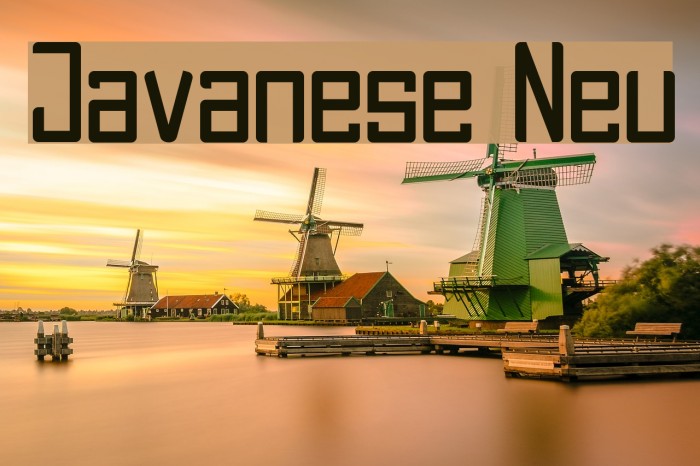 Javanese Neu Example 1