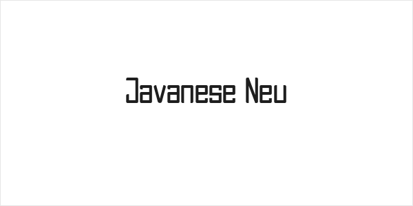 Javanese Neu Logo