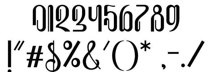 Javassoul Font OTHER CHARS