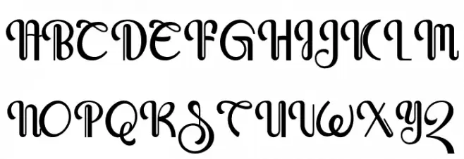 Javassoul フォント 大文字