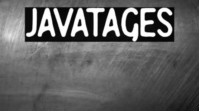 Javatages Schriftart examples