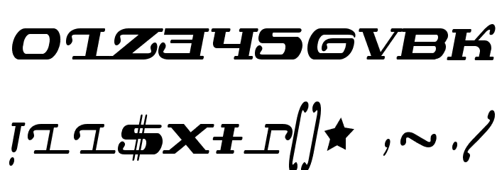 Javatronic Schriftart Anderer Schreiben
