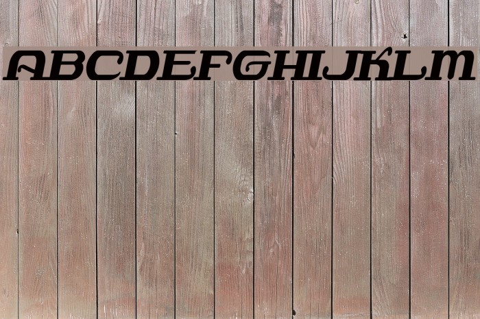 Javatronic Schriftart examples