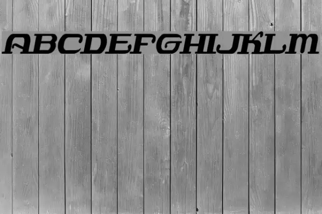 Javatronic Schriftart examples