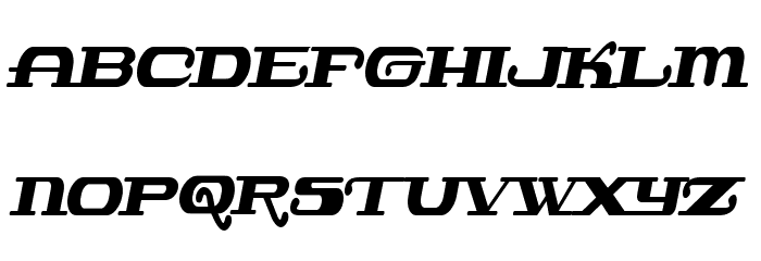 Javatronic Schriftart Kleinbuchstaben