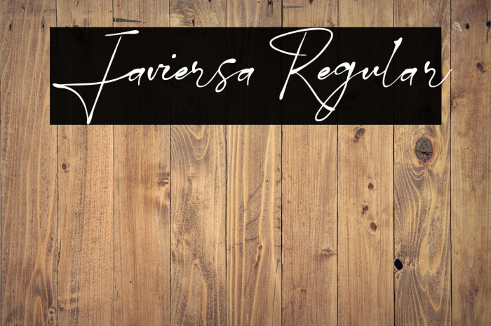 Javiersa Regular Example 1