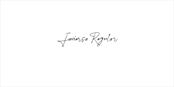 Javiersa Regular Logo