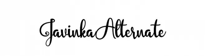 Javinka Alternate  Frei Schriftart Herunterladen