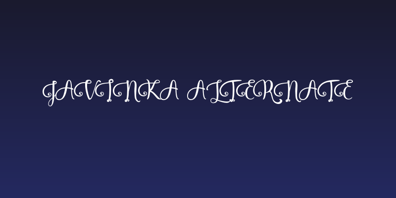 Javinka Alternate Social Header