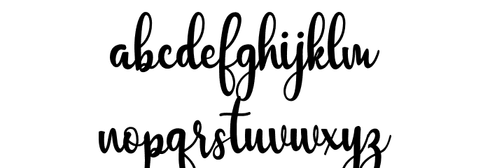 Javinka Alternate Font LOWERCASE