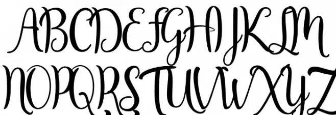 Javinka Script Fonte MAIÚSCULAS