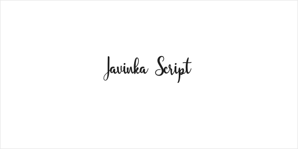 Javinka Script Logo