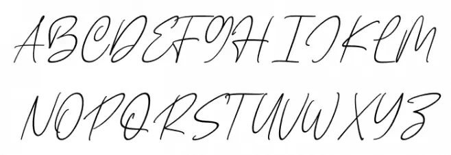 Javyer Personal Use Schriftart Groß