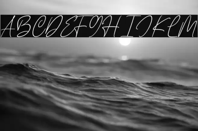 Javyer Personal Use Font examples