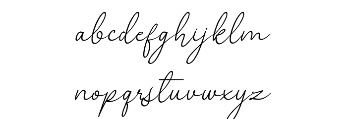 Javyer Personal Use Font LOWERCASE