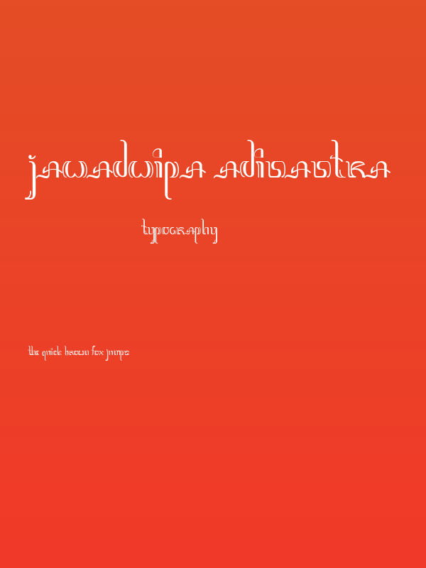 Jawadwipa Adisastra Poster