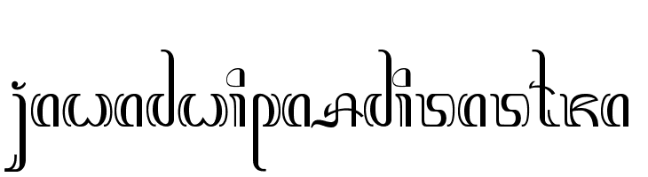 JawadwipaAdisastra  नि: शुल्क फ़ॉन्ट्स डाउनलोड