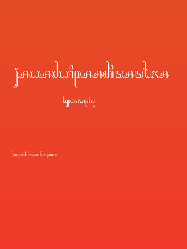 JawadwipaAdisastra Poster