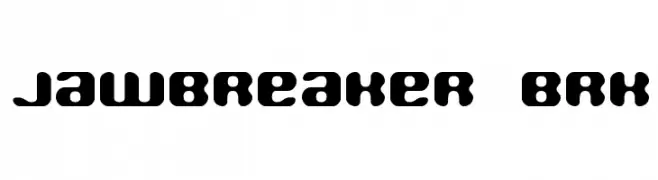 Jawbreaker BRK  Fuentes Gratis Descargar