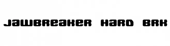 Jawbreaker Hard BRK  Fuentes Gratis Descargar