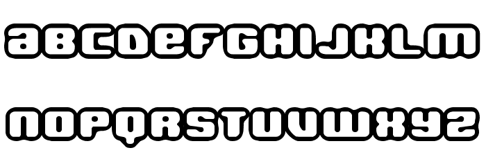 Jawbreaker OL1 BRK Font LOWERCASE