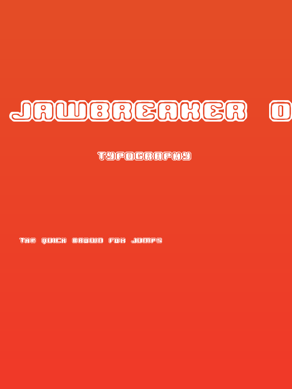 Jawbreaker OL2 BRK Poster