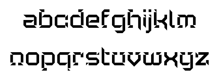 Jawbreaker Regular Font LOWERCASE