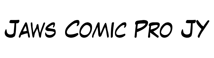 Jaws Comic Pro JY  Free Fonts Download