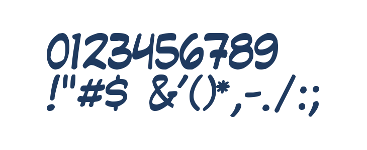 Jaws Comic Pro JY Other Characters