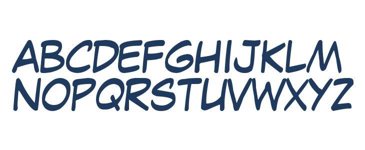 Jaws Comic Pro JY Uppercase