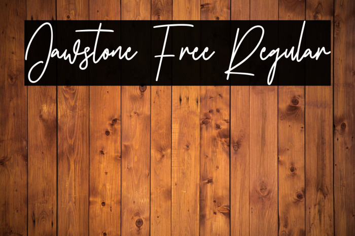 Jawstone Free Regular Example 3