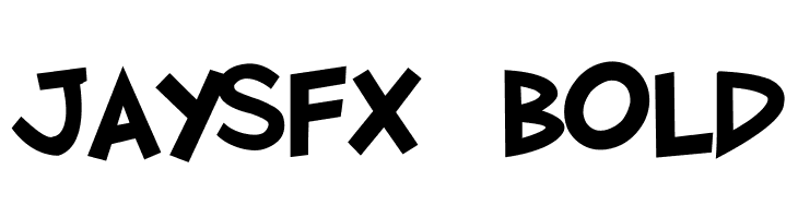 JaySFX Bold Font