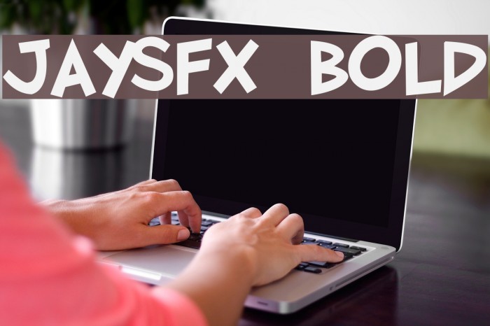 JaySFX Bold Font examples