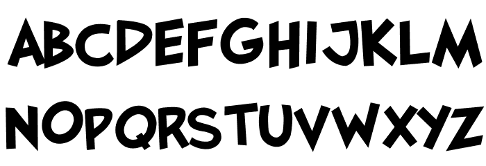 JaySFX Bold Font LOWERCASE