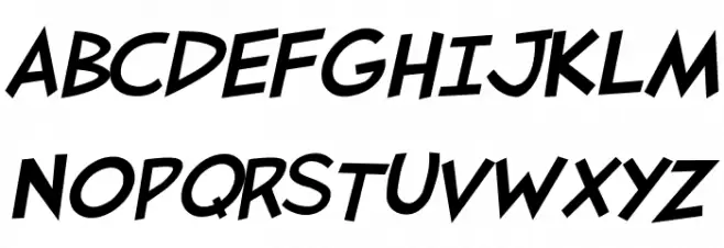 JaySFX Italic Schriftart Groß