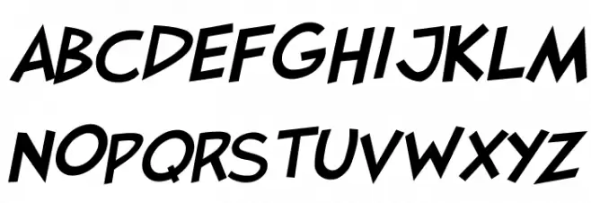 JaySFX Italic फ़ॉन्ट लोअरकेस
