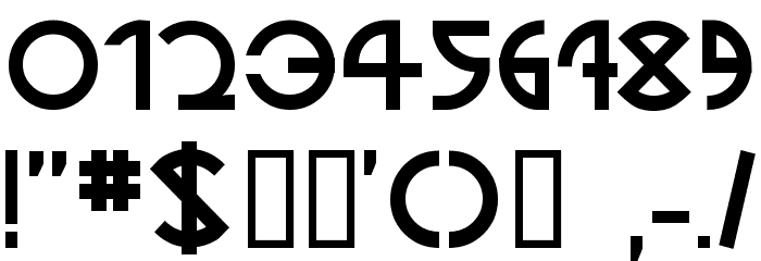 JaySetch Bold Font OTHER CHARS