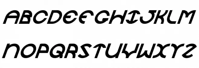 JaySetch BoldItalic Schriftart Groß