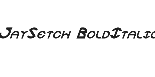JaySetch BoldItalic Logo