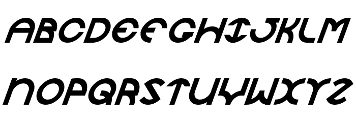 JaySetch BoldItalic Font LOWERCASE