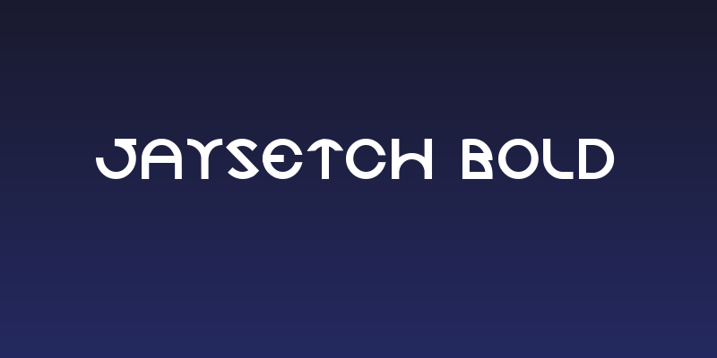 JaySetch Bold Social Header
