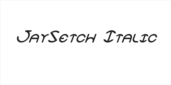 JaySetch Italic Logo