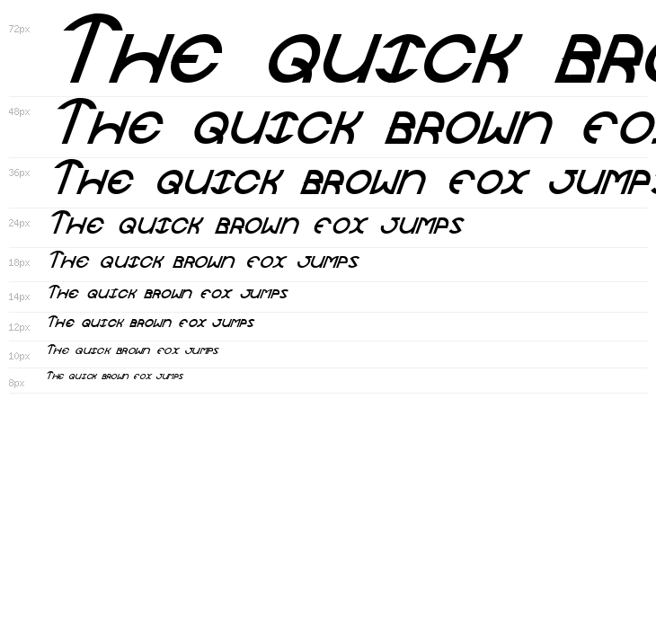 JaySetch Italic Waterfall