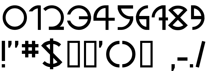 JaySetch Font OTHER CHARS