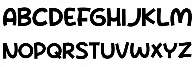Jaya Baru Font Litere mari