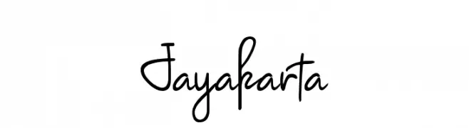 Jayakarta  Скачать бесплатные шрифты