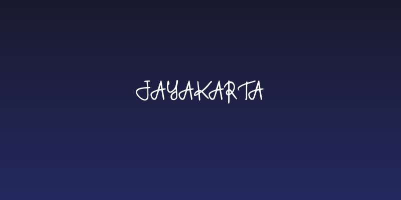 Jayakarta Social Header