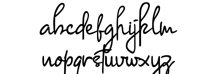 Jayakarta Font LOWERCASE