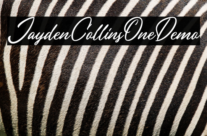 JaydenCollinsOneDemo Example 1